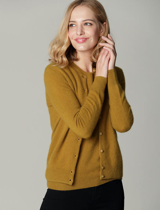 新色出货| JC经典纯羊绒背心开衫套装 仅有XL（适合日常L码） 商品图6