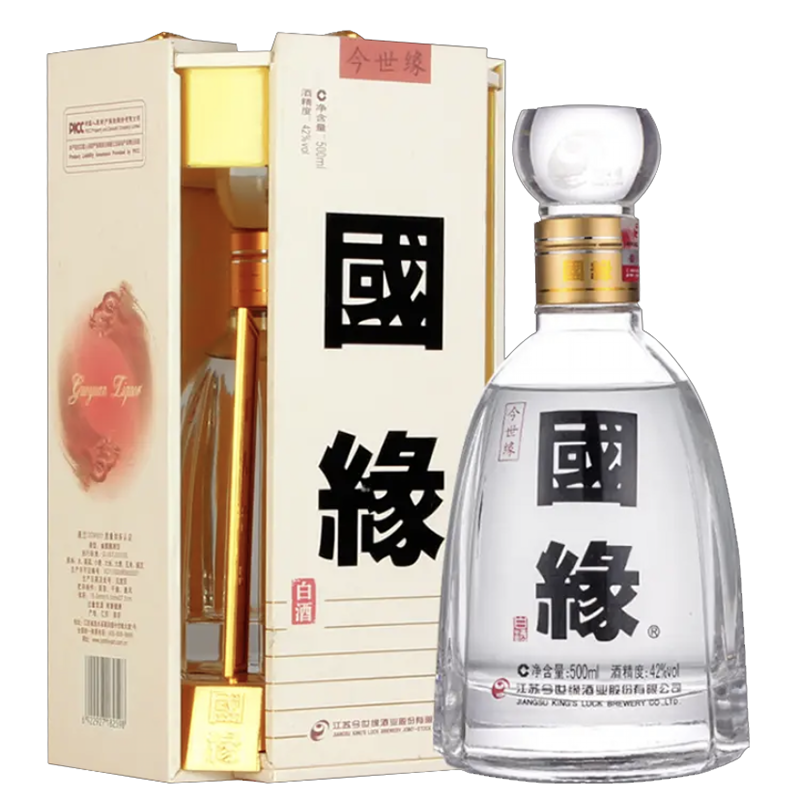 （提货卡）42度国缘四开 500ml*4瓶