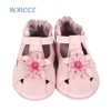 robeez美国春夏麂绒皮软底粉色白色婴幼儿女童公主鞋宝宝鞋学步鞋 商品缩略图0