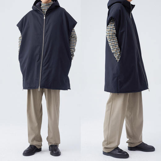 HIDEMI色织格纹厚款针织中高领弹力打底上衣 商品图14