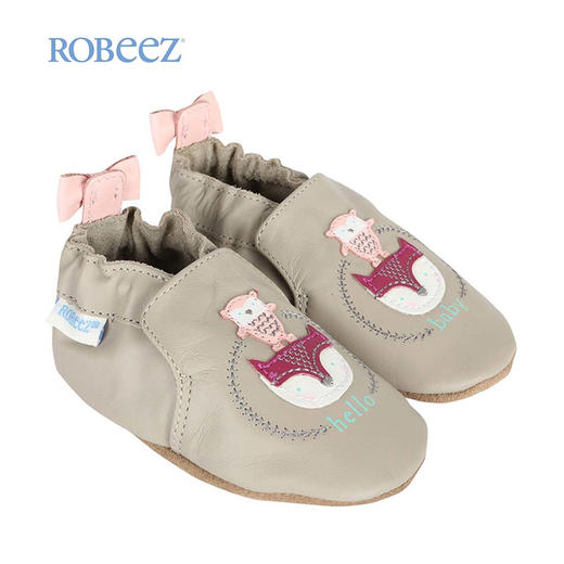 美国进口ROBEEZ 女童软底学步鞋柔软防滑舒适透气时尚耐穿不脱落 商品图2