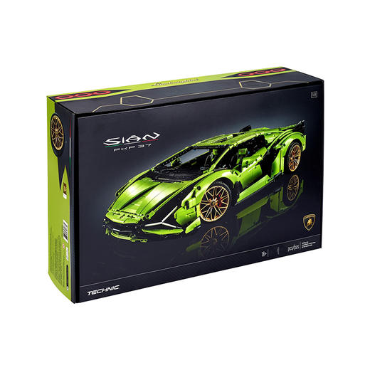 乐高积木 机械组兰博基尼跑车 L42115 商品图0
