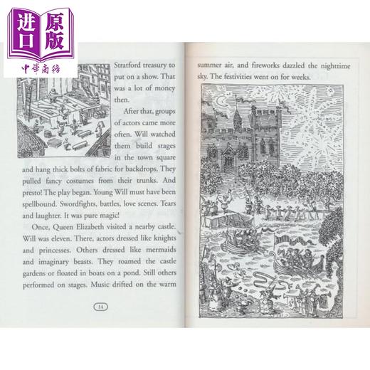 预售 【中商原版】谁是威廉·莎士比亚 Who Was William Shakespeare 儿童科普文学人物传记 中小学生阅读 英文原版 7-12岁 Who was系列 商品图4