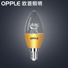 欧普（OPPLE）蜡烛灯泡led全光谱e27e14螺口尖泡吊灯节能球泡灯单灯芯光源 商品缩略图1