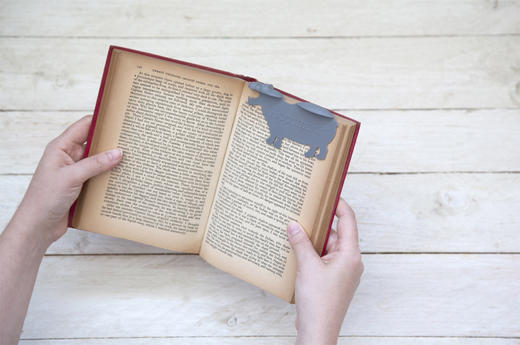 (预售，3天内发出）以色列 河马书签Hippomark 创意进口动物书签 商品图4