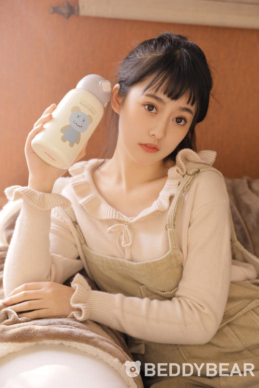 【品牌直发】【杯具熊毛绒系列】 耳朵毛绒杯   630ml 商品图5