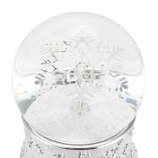 JARLL 120MM 铜片雪花水晶球(暖白光) 商品图2