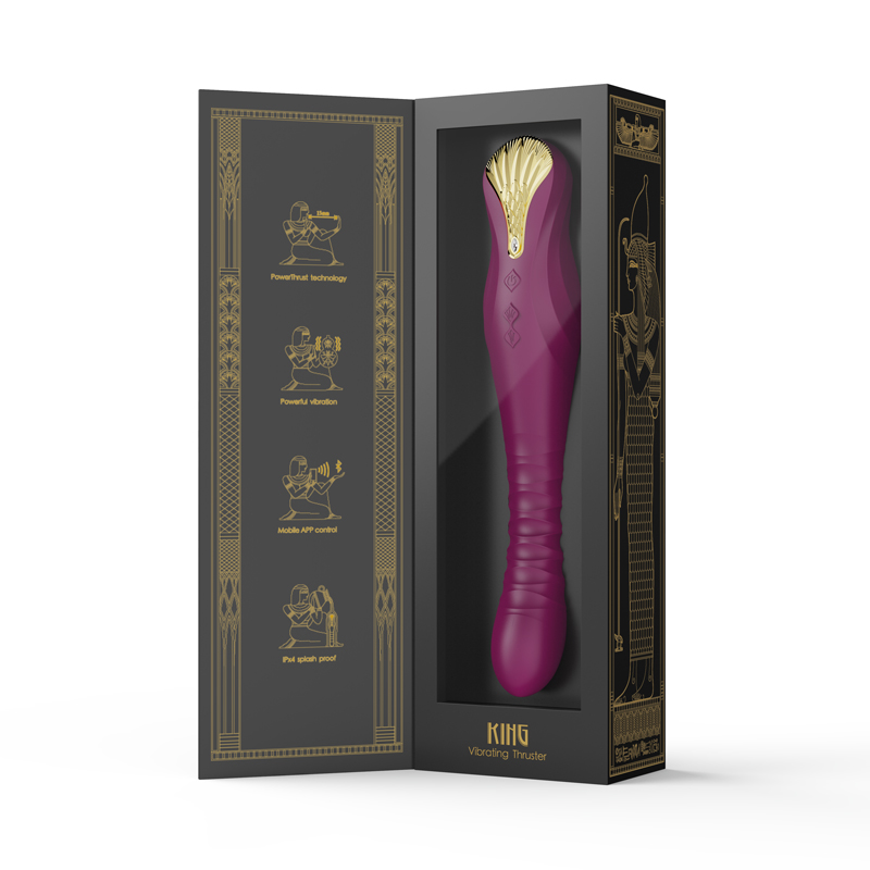 ZALO  King  振动棒伸缩AV震动棒女用智能伸缩按摩器情趣玩具