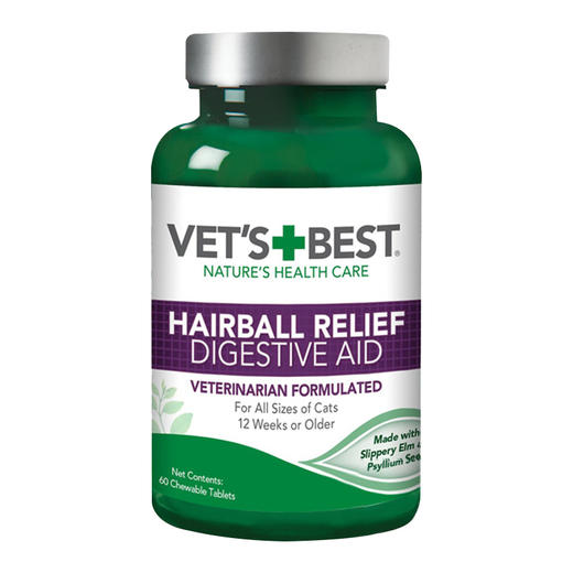 Vet's Best维倍思美国进口绿十字猫草片 化毛片 泌尿养护片 商品图5
