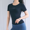 【特惠包邮】新款上衣女弹力紧身透气显瘦高强度健身服跑步速干T恤短袖瑜伽服  MX 000 DX-207 商品缩略图4