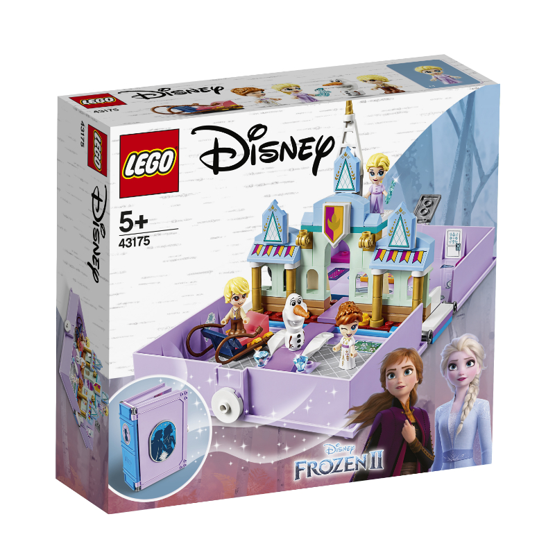 乐高安娜和艾莎的故事书大冒险43175