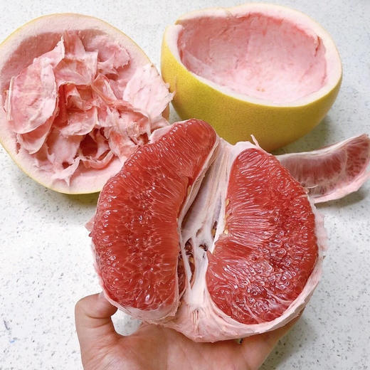 【憨憨龙 三红柚】红柚/三红柚 柚子，红皮，红瓤，红肉，被称为三红柚，口感稳定，甜度好，水分足！ 商品图13