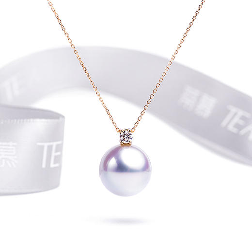 简洁系列【简约】单钻珍珠吊坠/经典作品 商品图1