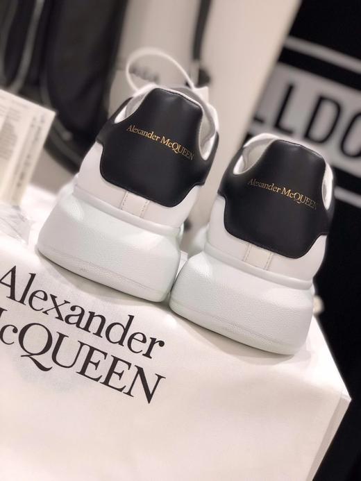 男女同款麦昆经典小白鞋 纯皮四季百搭款 商品图3
