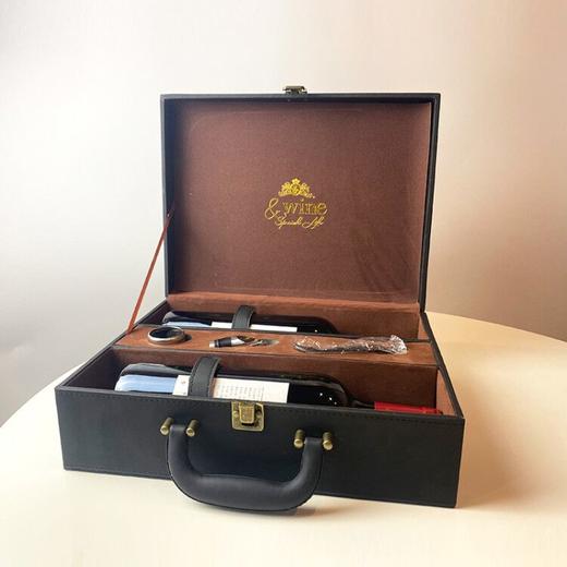 红酒豪华双支皮盒 商品图1