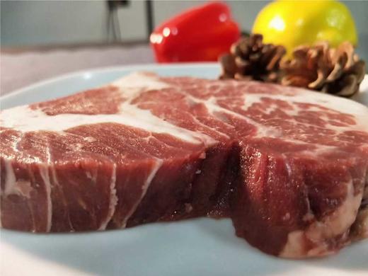 戚家阿根廷谷饲100天原切上脑牛排160g/片 商品图1