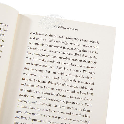 预售 【中商原版】布雷特·安德森：漆黑清晨 豆瓣阅读  英文原版 Coal Black Mornings 自传 Brett Anderson 商品图3