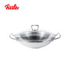 菲仕乐 安雅36厘米玻璃盖双柄炒锅/配套蒸屉 商品缩略图1