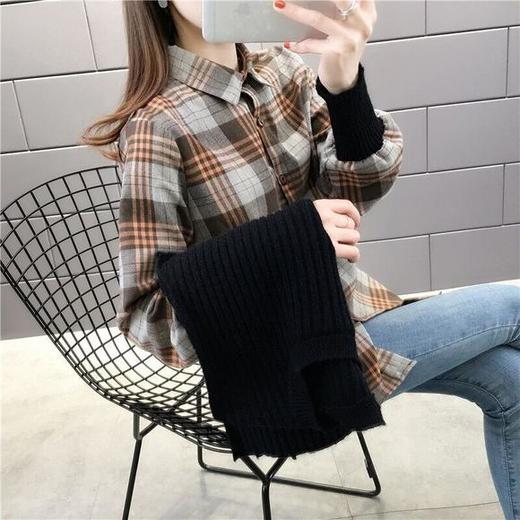 P-02-8新款时尚洋气减龄针织两件套 商品图3