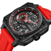 Romago SWISS 碳霸系列腕表 跃动黑红色 RM097-BKRD 商品缩略图4