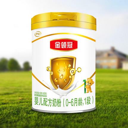 伊利金领冠1段900克奶粉