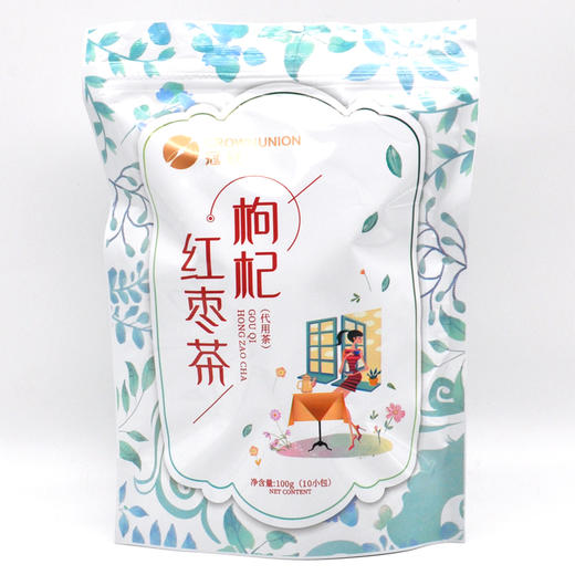 康庆堂代用养生花草茶 组合茶100g袋装胖大海甘草茶菊花决明子茶红豆薏米茶玫瑰荷叶茶金银花栀子茶蒲公英枸杞子茶贡菊八宝茶枸杞红枣茶桂圆红枣茶 商品图5