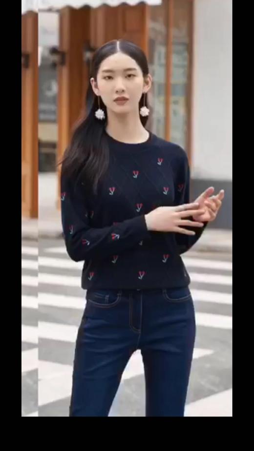 3F声雨竹毛衫 商品图0