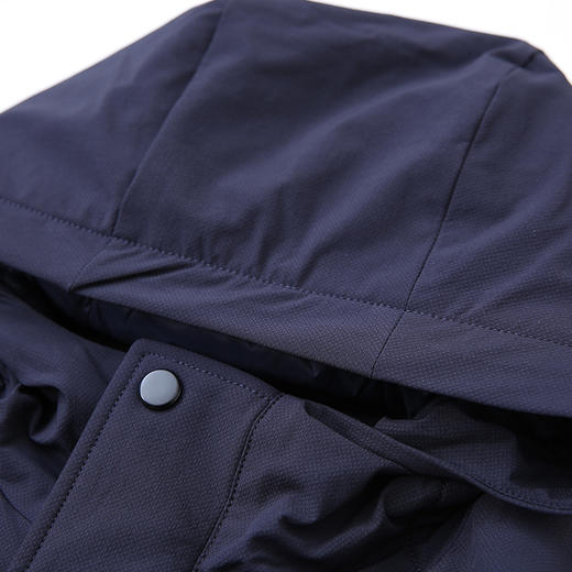  YvesFigarau伊夫·费嘉罗冬季厚款商务休闲时尚保暖连帽中长款羽绒服864208 商品图4