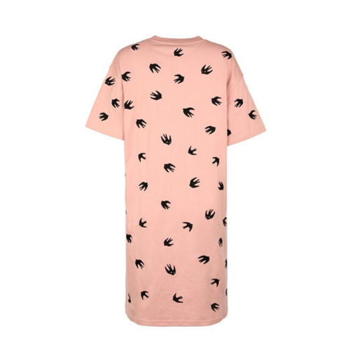 MCQ 麦昆 年秋冬新品女裙粉红色飞燕刺绣棉质宽松连衣裙 粉色 583307 ROR60 5701 商品图1