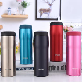 虎牌不锈钢真空杯MJA-B048（颜色随机）