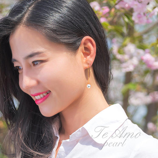 【流云】 海水珍珠耳饰/经典作品 商品图1