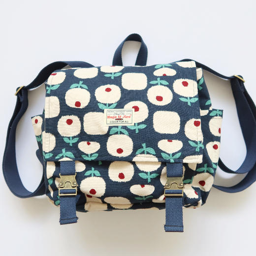 HUJI祤集Carton小盒子双肩包插画经典小花花 商品图1