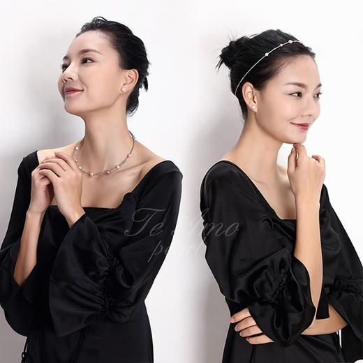 【小公主】淡水珍珠项圈 / 发箍 /手链两用/经典作品 商品图0