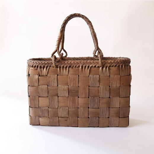 米马成衣 出口日本 野生葡萄藤和风手提篮（新增了1个花型） 商品图4