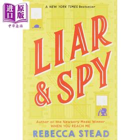 【中商原版】窗后的少年 纽伯瑞奖作家作品 Liar & Spy 获奖作家儿童经典文学 平装 英文原版 7-12岁