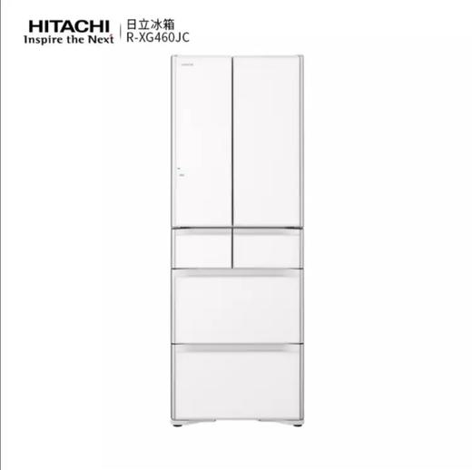 7F  HITACHI日立日本原装进口430L高端无霜冰箱R-XG460JC水晶白 商品图0