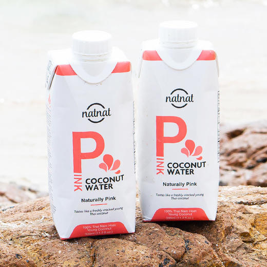 粉红椰子水 6瓶/12瓶 NFC非还原果汁 南虹椰青 椰汁果汁 纯素食品 泰国进口natnat 网红营养饮品 瑜伽健身运动 多酚营养 商品图6