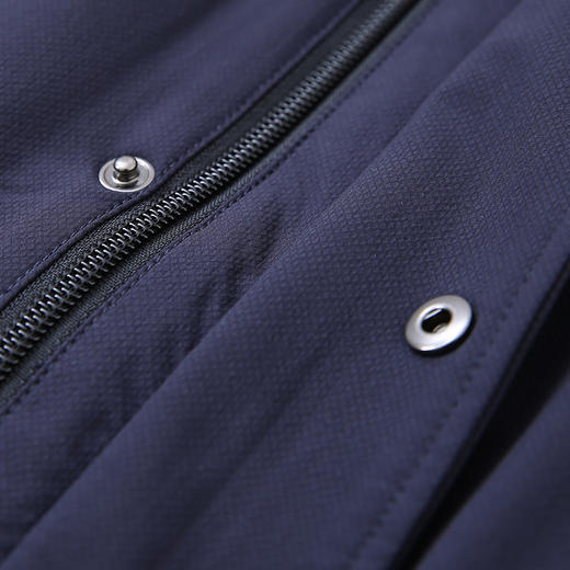  YvesFigarau伊夫·费嘉罗冬季厚款商务休闲时尚保暖连帽中长款羽绒服864208 商品图5