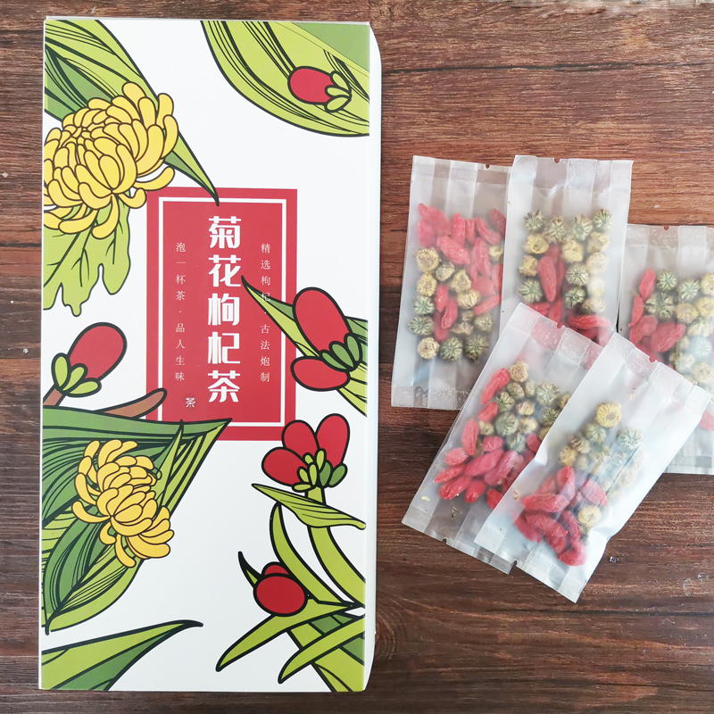 【新品上市】朵云清菊花枸杞茶 经典搭配 养生花茶24袋/盒