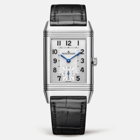 积家 Jaeger-LeCoultre Reverso Classic 翻转系列双面双时区小秒针腕表中型款 Q2458420
