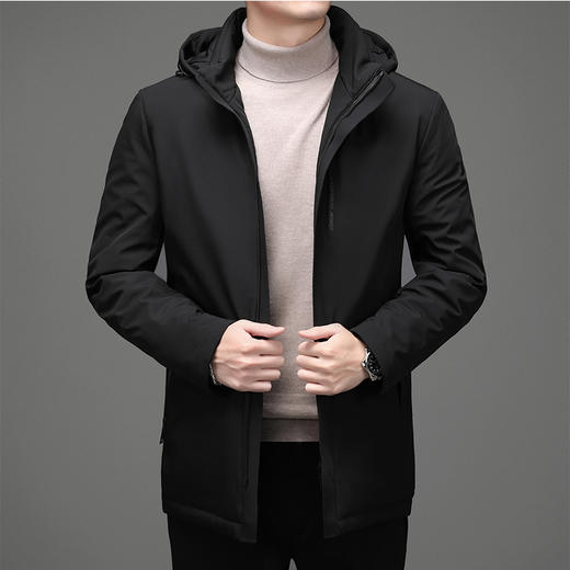 原价3899特卖价449花雨伞男士保暖舒适时尚中长款羽绒服hs6292ouyf