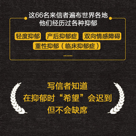 黑暗中的光 抑郁康复者的66封来信 商品图3