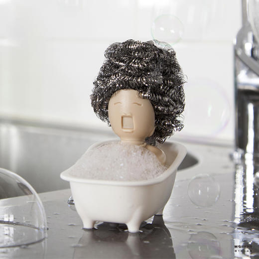 Soap Opera钢丝球座洗碗刷摆放造型厨具 商品图0