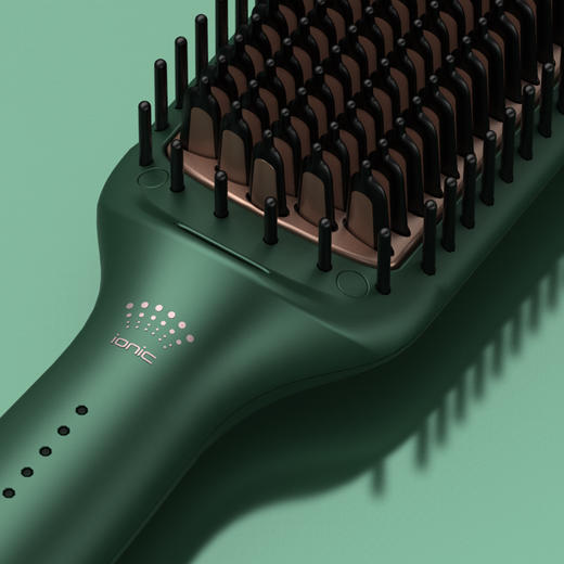 「拯救炸毛女孩，一梳柔顺」Lena负离子直发梳 梳直内扣两用  懒人神器 不伤发 500w负离子 全机身防烫 蛋白涂层 五档调温 商品图11