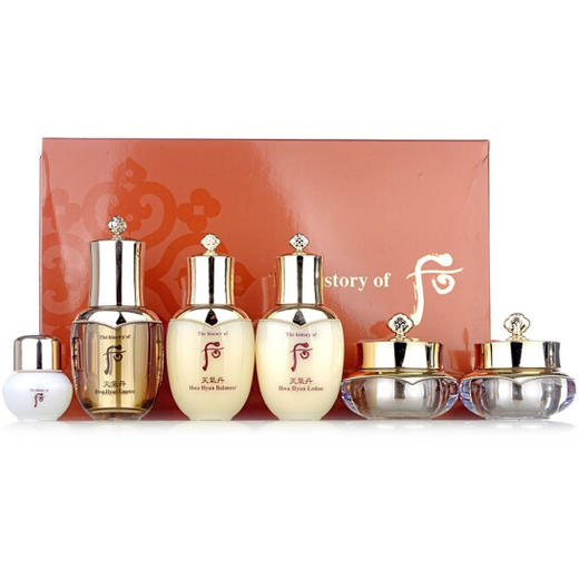 国内专柜天气丹套装花献6件套78ml中样