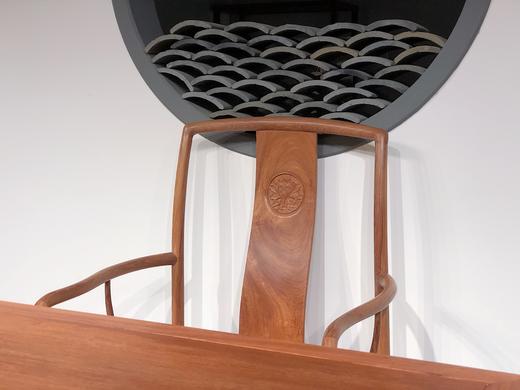 红桥红  家具严选  缅甸花梨（大果紫檀）  【138 拍卖款小书案两件套】 商品图5