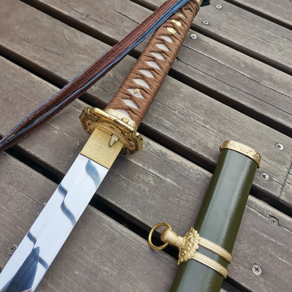 镜面锋利98军刀武士刀 未开刃