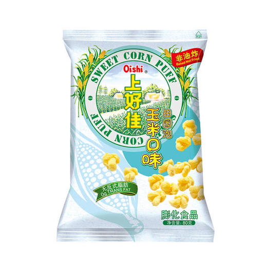 上好佳 田园泡 玉米口味 80g