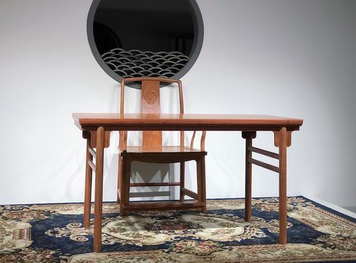 红桥红  家具严选  缅甸花梨（大果紫檀）  【138 拍卖款小书案两件套】 商品图1