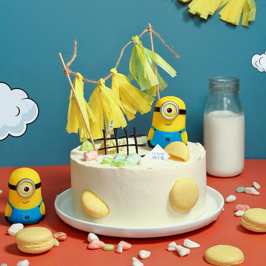 新品【小黄人】芒果鲜奶蛋糕（福州） 商品图0